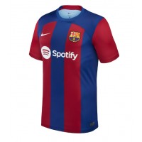 Camiseta Barcelona Jules Kounde #23 Primera Equipación Replica 2023-24 mangas cortas